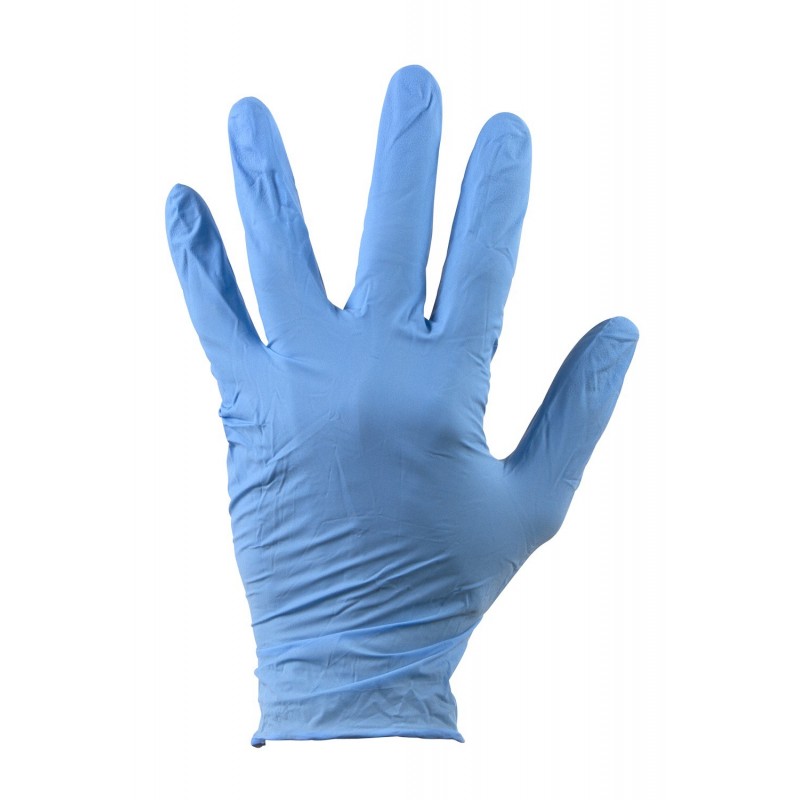Nitril Handschoenen Blauw Ongepoederd Mt M